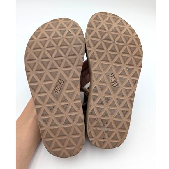 Teva Flatform Universal Sandals Women's Hook & Loop Sand Dune Size US6 EU37 - Picture 8 of 14